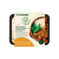 Butter Chicken, Stir-Fried Sugar Snap Peas and Coconut Basmati Rice - LARGE (440 G)