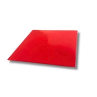 9" Square Red Cake Board [2.7MM thick]