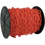 Reel Red Plastic Chain (6mm, 50m roll)