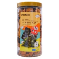 155g Golden Seaweed Cuttlefish Crackers(Original) (LL  Bottle)
