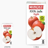 MARIGOLD 100% JUICE 1L - APPLE (1CTN X 12UNIT X 1L)