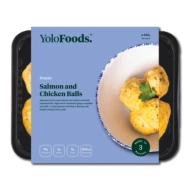 Salmon and Chicken Balls (10 pieces) (400 G)