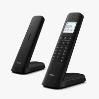 Philips Cordless Phone Twin Designline M4702B-90