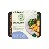Honey Miso Salmon with Quinoa and Broccoli - REGULAR (350 G)