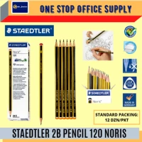 STAEDTLER 2B Pencils Noris A120 - ( 12pcs Box )