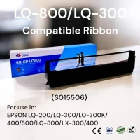 G&G LQ-800  LQ300  LQ500 BLACK RIBBON CARTRIDGE