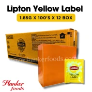 Lipton Tea Yellow Label Individual Env (A1200) (1.85g X 100's) X 12 BOX