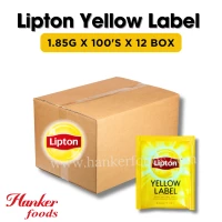 Lipton Tea Yellow Label Individual Env (A1200) (1.85g X 100's) X 12 BOX
