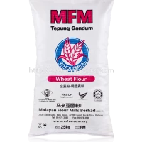 MFM Wholemeal Wheat Flour 25kg [KLANG VALLEY ONLY]