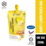 Honey Lemon Pouch Bag Ready-To-Drink Healthy - 200ml