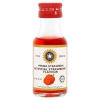 STAR BRAND Food Flavouring - Strawberry 25ml (144 Units Per Carton) [KLANG VALLEY ONLY]