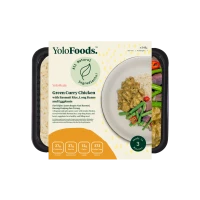 Green Curry Chicken with Basmati Rice, Long Beans and Eggplants - REGULAR (340 G)