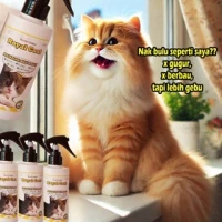 AzfaRich Cat Royal Coat Ubat Kucing Bulu dan Kulit 200ml x 6