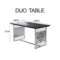Industrial Style Bar Counter - Duo Table