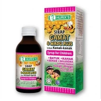 Hurix's Sirap Gamat & Madu Plus untuk Kanak-kanak (96 Units Per Carton)