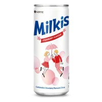 Lotte Milkis Strawberry 250 ml x 30