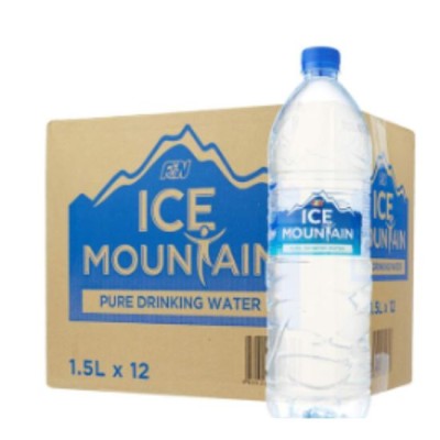 F&N ICE MOUNTAIN Drinking Water 12 x 1.5 litre Air Minuman [KLANG VALLEY ONLY]