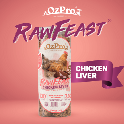 RawFeast Chicken Liver 102g