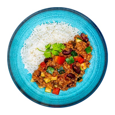 Beef Chilli Con Carne and Basmati Rice - LARGE (460 G)