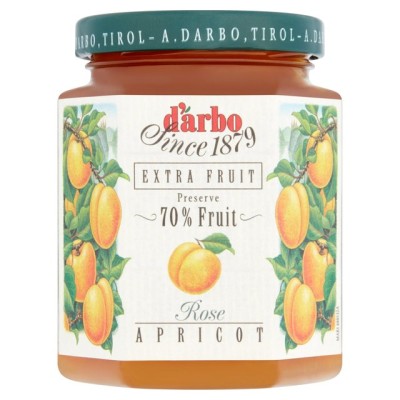 Darbo Jam Rose Apricot 200g x 6