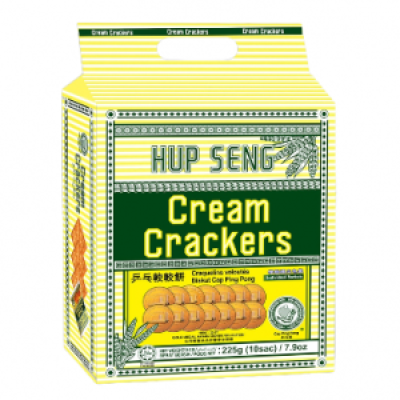 Hup Seng cream cracker 10s X 22.5g x 12