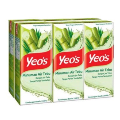 Yeo's Sugar Cane 6x250ml