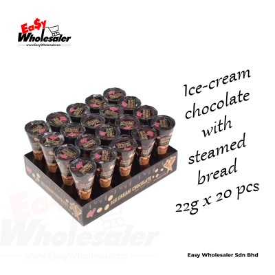 ICE CREAM CHOCOLATE WITH STEAMED BREAD 22g