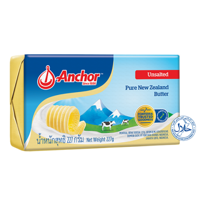 Anchor Unsalted Butter 227g [KLANG VALLEY ONLY]