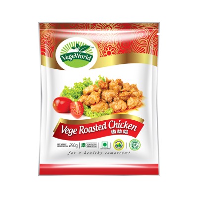 Vegeworld Veg Roasted Chicken 250g x 30 (KLANG VALLEY ONLY)