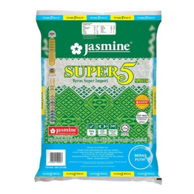 BERAS JASMINE SUPER 5 SPECIAL (10KG)