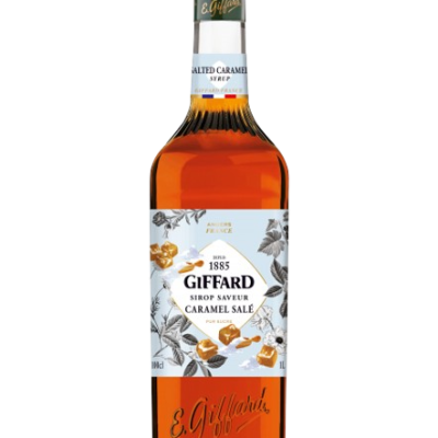 GIFFARD Salted Caramel Syrup 1L