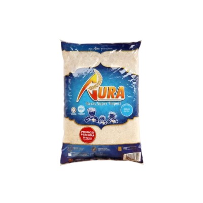 AURA BERAS SUPER IMPORT BIRU 10kg