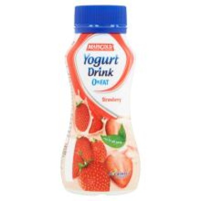 MARIGOLD 0% FAT YOGURT DRINK 200G - STRAWBERRY