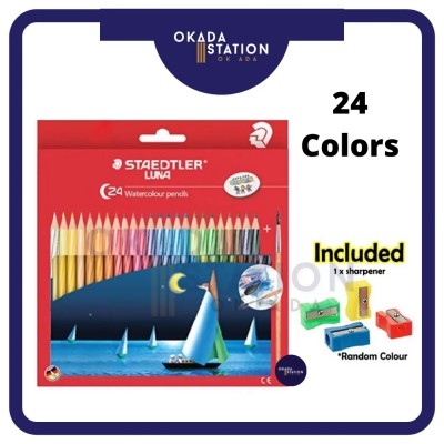 Staedtler Luna Water Colour Pencils Box - ( 24 L Colour )