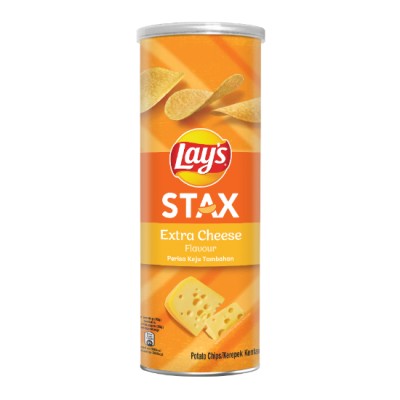 LAY'S MY STAX EXTRA CHEESE 105G x 24