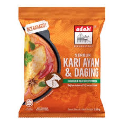 ADABI SERBUK KARI (AYAM) 250G X 40