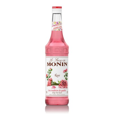 Monin Rose Syrup 700ml x 6