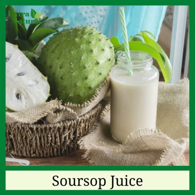 [Extra Natural] Frozen Soursop Pulp with Seed 3kg (6 Units Per Carton)