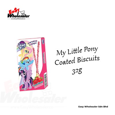 MY LITTLE PONY COATED BISCUITS STRAWBERRY