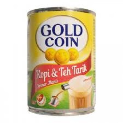 Gold Coin Kopi & Teh Tarik Krimer Manis 500g [KLANG VALLEY ONLY]