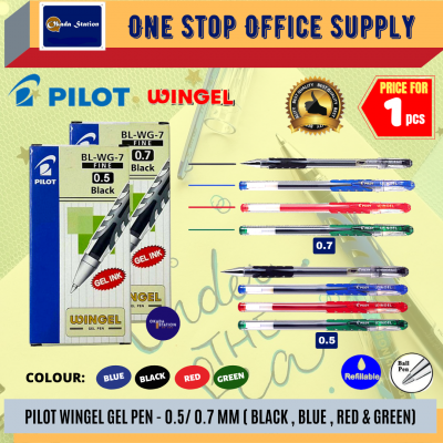 Pilot Wingel Pen 0.7 mm - ( Black Colour )
