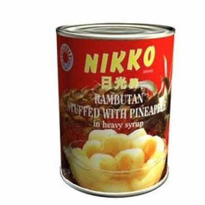 NIKKO PINEAPPLE & RAMBUTAN (1CTN X 12UNIT X 425G)