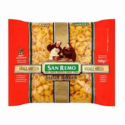 SAN REMO NO.28 SMALL SHELLS (500G)