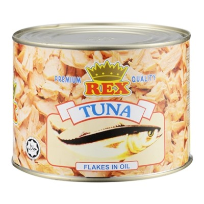 REX TUNA FLAKES IN OIL ( 1CTN X 6UNIT X 1.85KG )