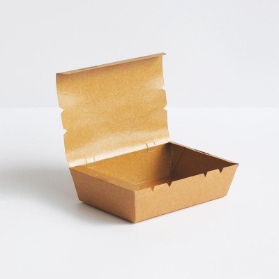 Plain Brown (Kraft) Lunch Box (400 Units Per Outer)