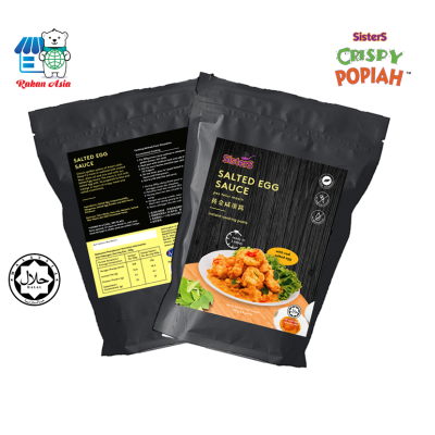 SistersCrispyPopiah Salted Egg Sauce - 100g x 4 packs