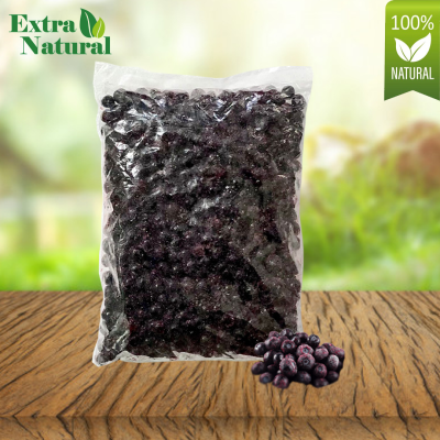 [Extra Natural] Frozen Blueberry IQF 1kg (10 Units Per Carton)