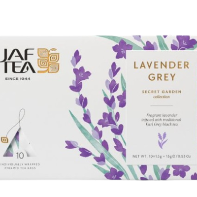 JAF TEA Lavender Grey 10's box