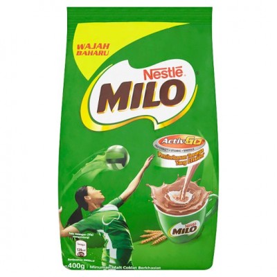 MILO ACTIVE-GO SOFTPACK 400G 24 X 400G