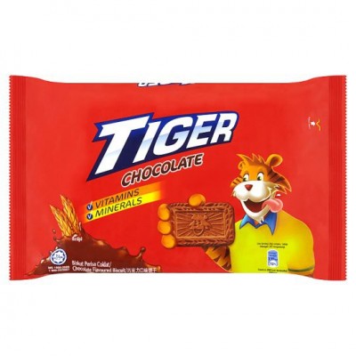 TIGER BISKUAT CHOCOLATE FLAVOUR 144.4g 24 X 144.4G